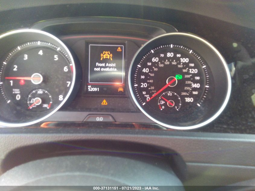 2019 VOLKSWAGEN GOLF GTI S/SE/AUTOBAHN - 3VW6T7AU2KM023465