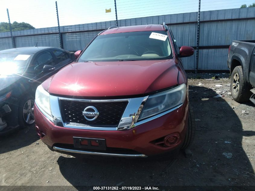 2014 NISSAN PATHFINDER SV - 5N1AR2MN0EC711470