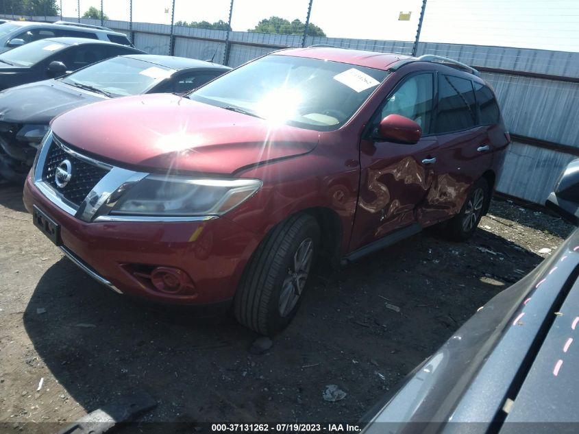 2014 NISSAN PATHFINDER SV - 5N1AR2MN0EC711470