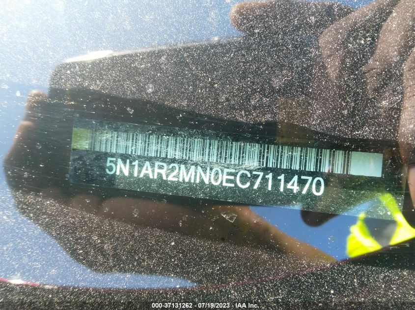 2014 NISSAN PATHFINDER SV - 5N1AR2MN0EC711470