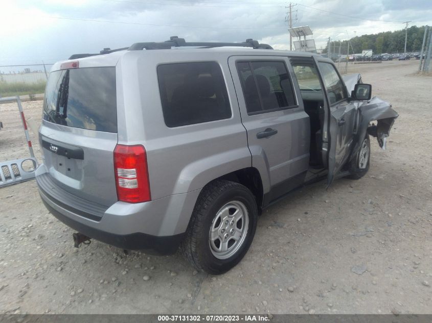 2015 JEEP PATRIOT SPORT - 1C4NJPBA0FD171267