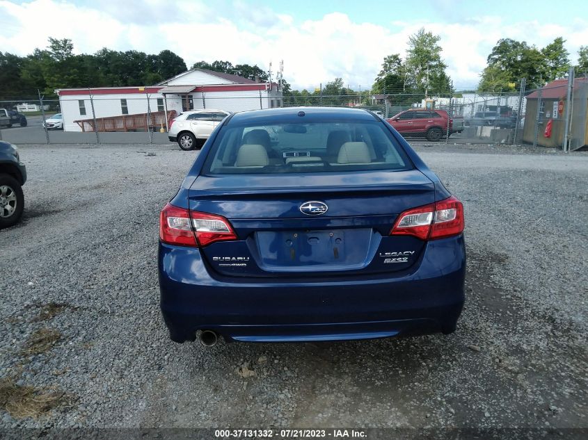 2015 SUBARU LEGACY 2.5I LIMITED - 4S3BNAN61F3019788