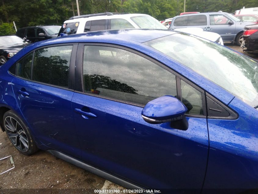 2020 TOYOTA COROLLA SE/NIGHTSHADE - JTDS4RCE6LJ018106