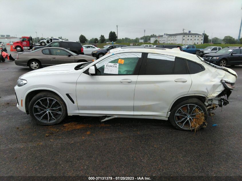 2022 BMW X4 XDRIVE30I - 5UX33DT03N9M00627