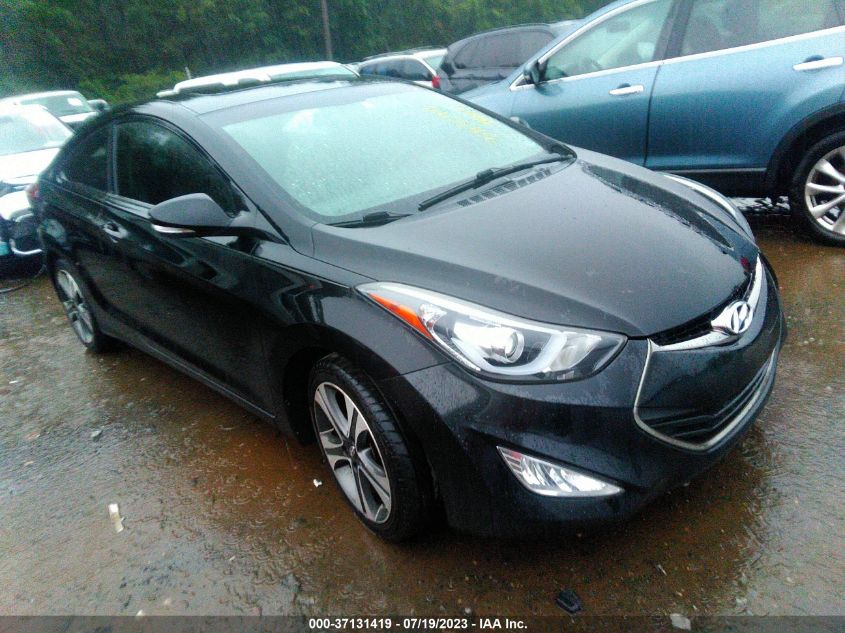 2014 HYUNDAI ELANTRA COUPE - KMHDH6AH3EU028419