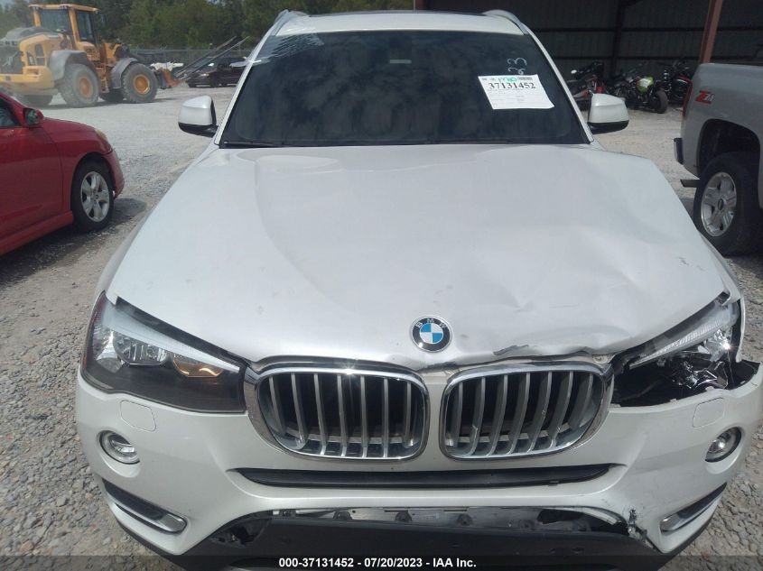 2017 BMW X3 SDRIVE28I - 5UXWZ7C30H0V88863