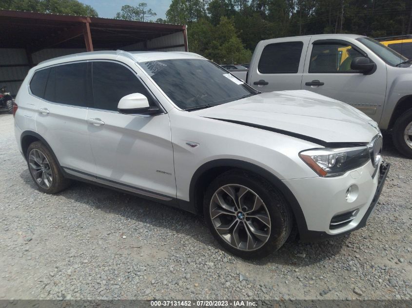 2017 BMW X3 SDRIVE28I - 5UXWZ7C30H0V88863