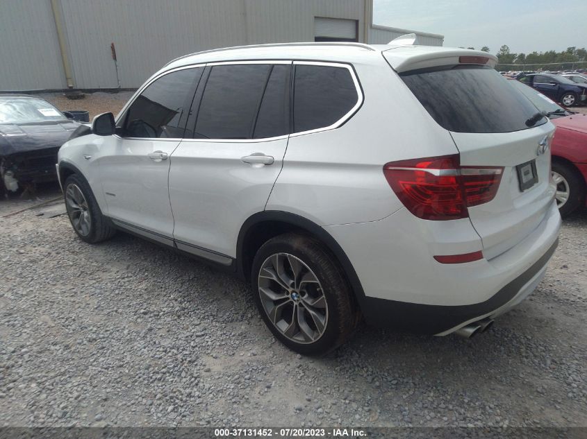 2017 BMW X3 SDRIVE28I - 5UXWZ7C30H0V88863