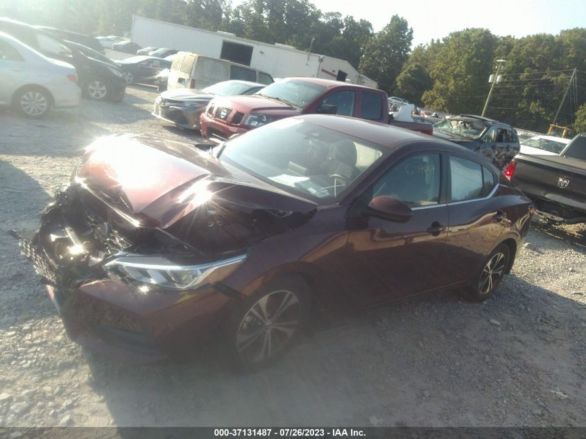 2022 NISSAN SENTRA SV - 3N1AB8CV6NY303031