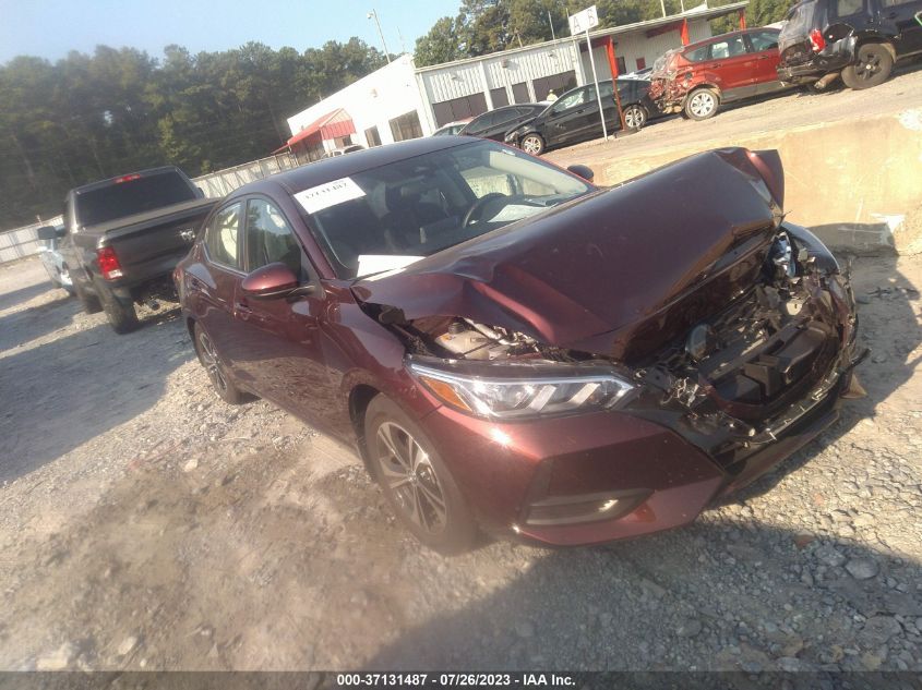 2022 NISSAN SENTRA SV - 3N1AB8CV6NY303031