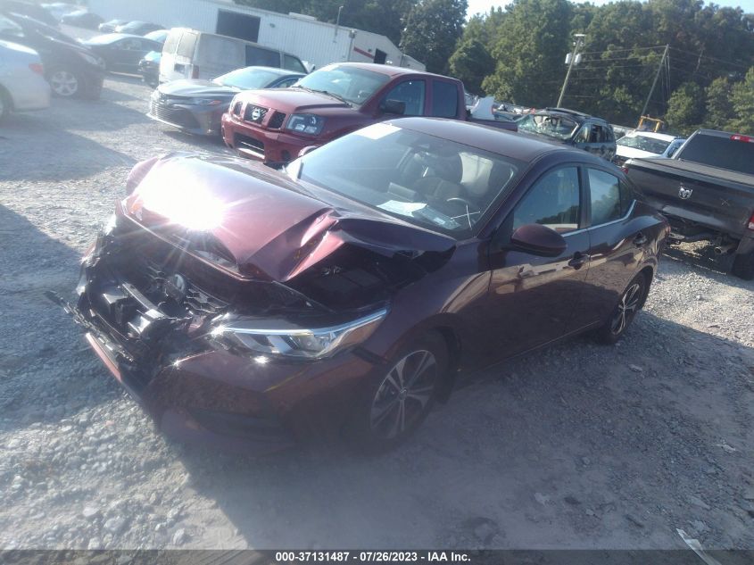 2022 NISSAN SENTRA SV - 3N1AB8CV6NY303031