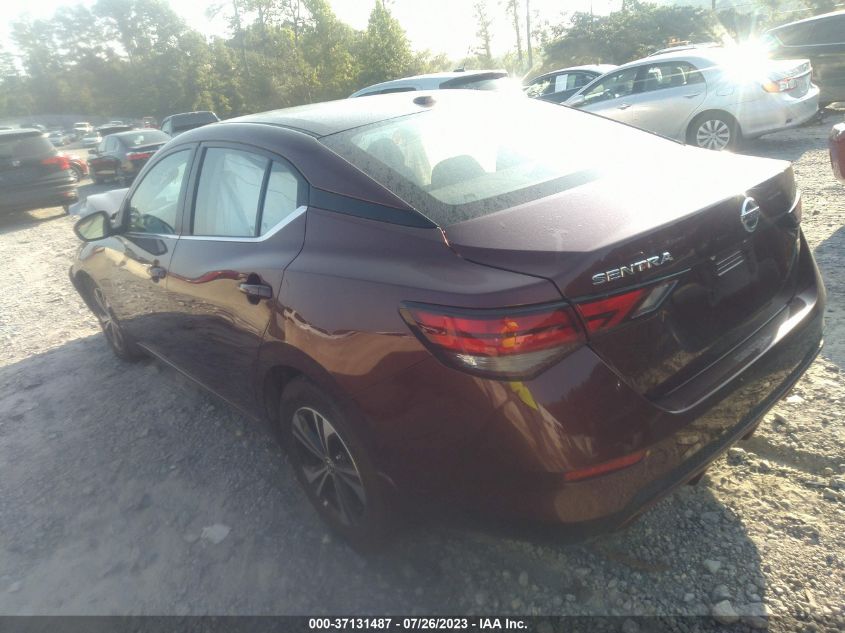 2022 NISSAN SENTRA SV - 3N1AB8CV6NY303031