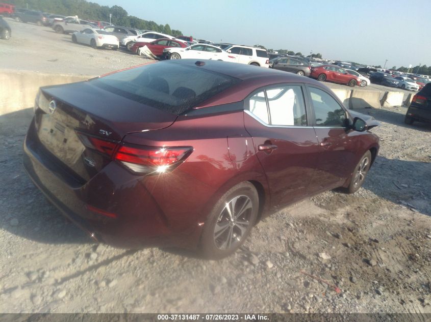 2022 NISSAN SENTRA SV - 3N1AB8CV6NY303031