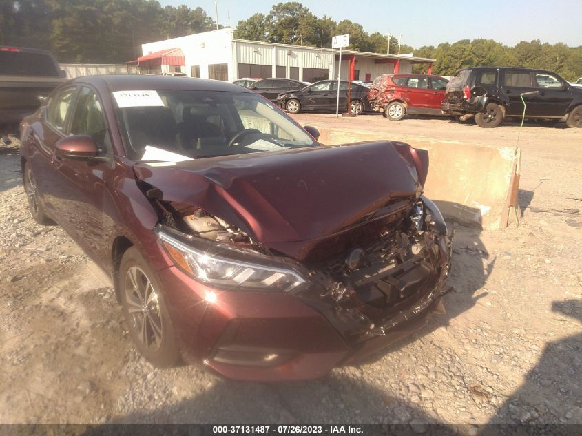 2022 NISSAN SENTRA SV - 3N1AB8CV6NY303031
