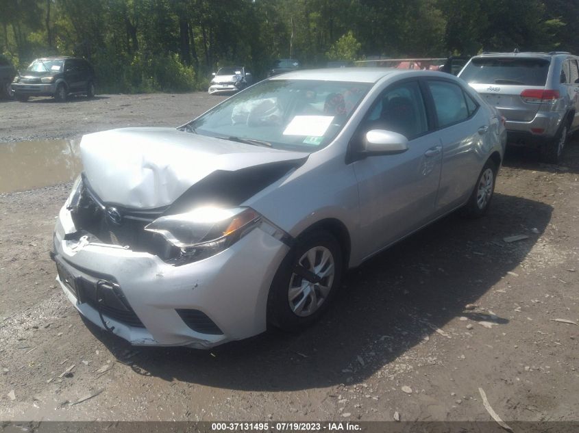 2014 TOYOTA COROLLA L/LE/S/S PLUS/LE PLUS - 2T1BURHE2EC169886