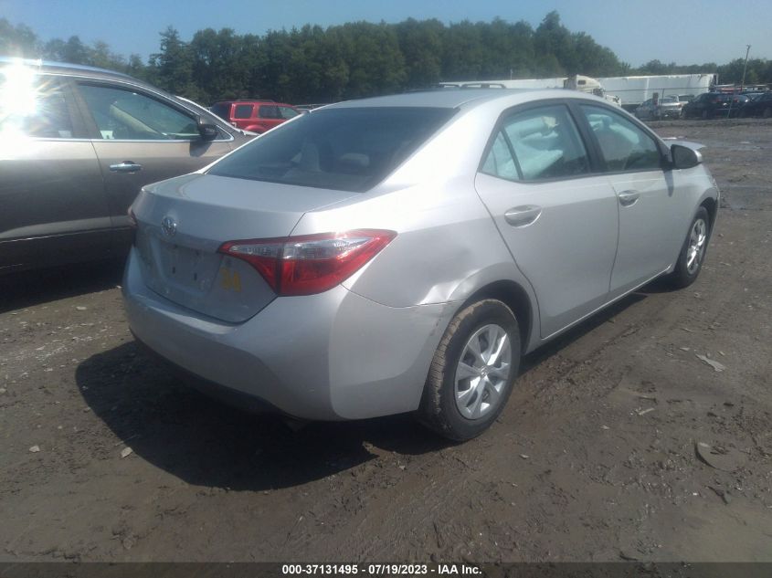 2014 TOYOTA COROLLA L/LE/S/S PLUS/LE PLUS - 2T1BURHE2EC169886
