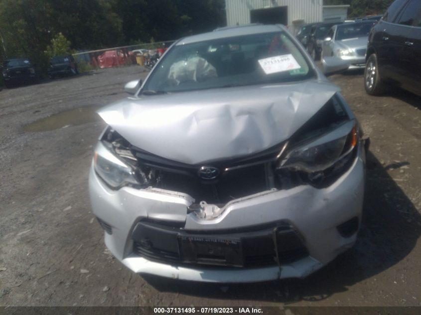 2014 TOYOTA COROLLA L/LE/S/S PLUS/LE PLUS - 2T1BURHE2EC169886