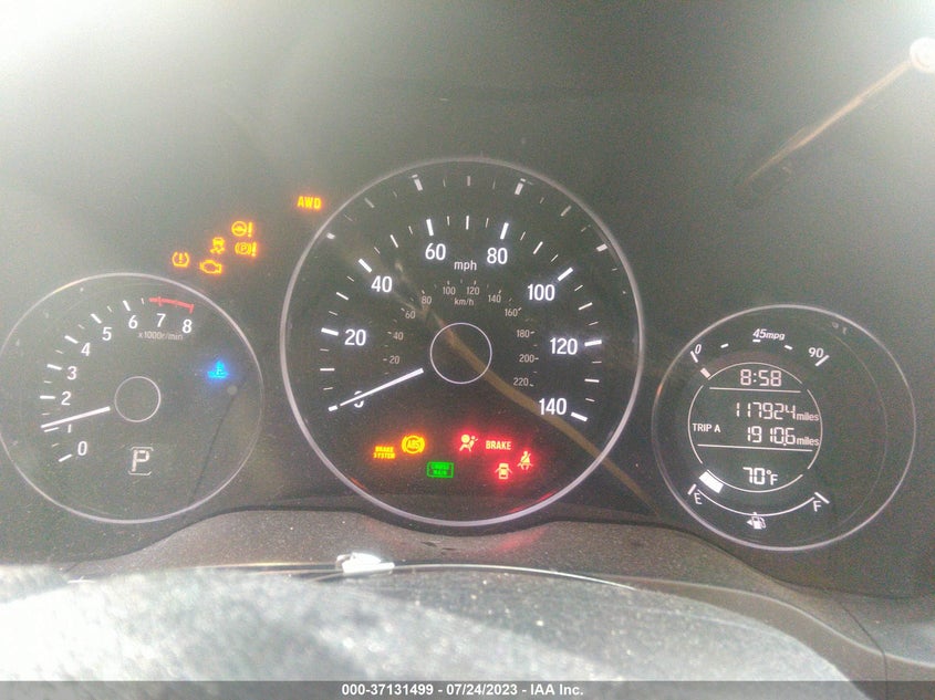 VIN 3CZRU6H52HM714732 2017 HONDA HR-V EX