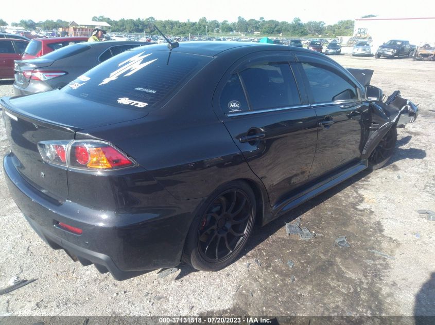 2014 MITSUBISHI LANCER EVOLUTION MR JA32W5FV4EU024551