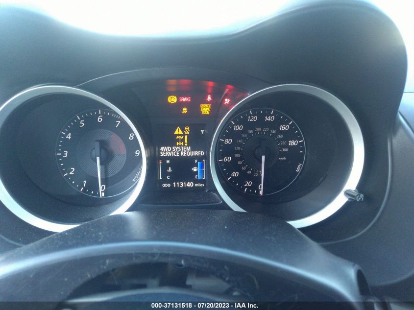 2014 MITSUBISHI LANCER EVOLUTION MR JA32W5FV4EU024551