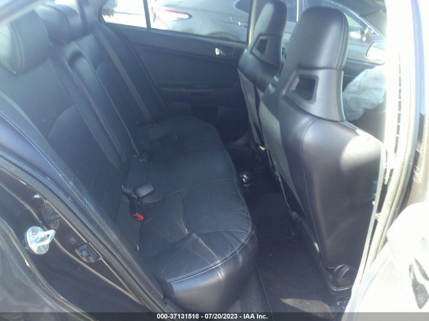 2014 MITSUBISHI LANCER EVOLUTION MR JA32W5FV4EU024551