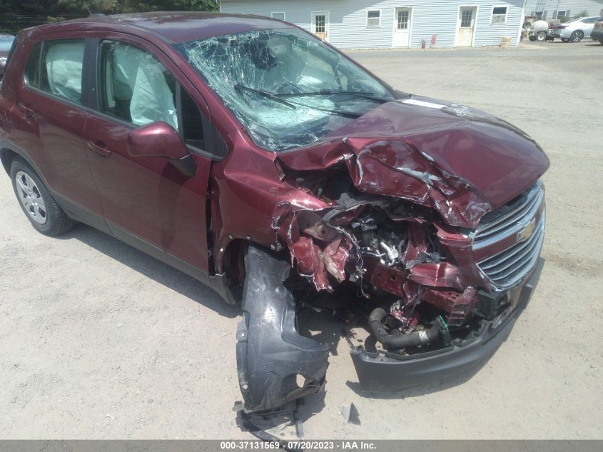 2016 CHEVROLET TRAX LS - 3GNCJKSB3GL219303