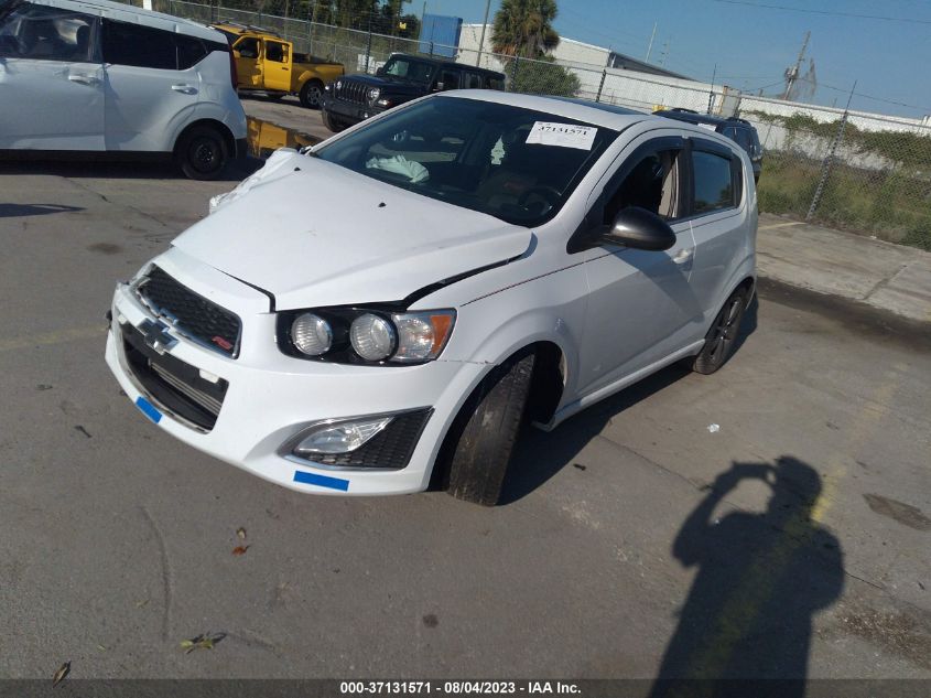 2013 CHEVROLET SONIC RS - 1G1JH6SB7D4172015