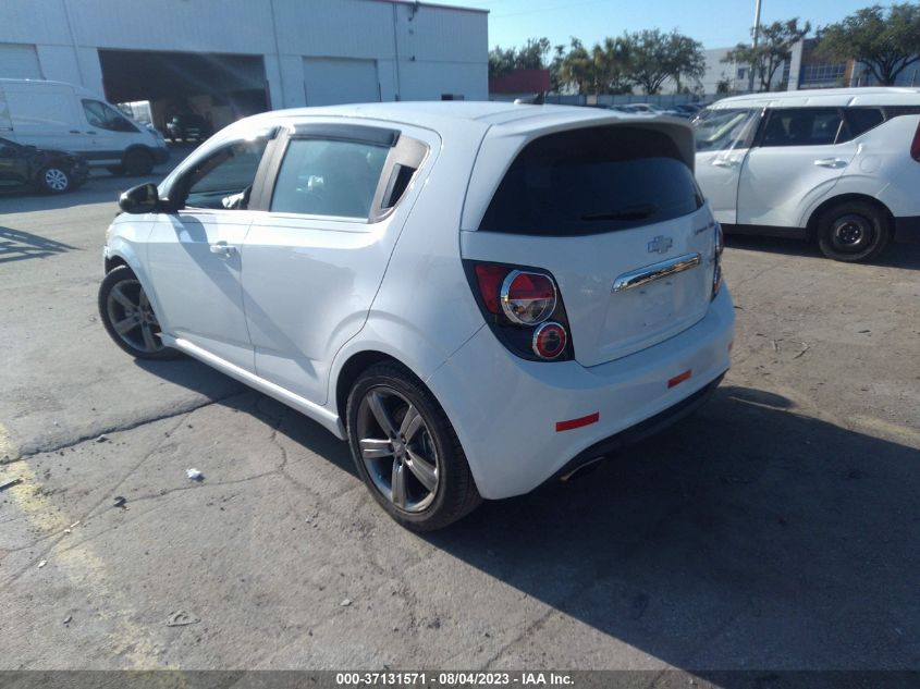 2013 CHEVROLET SONIC RS - 1G1JH6SB7D4172015