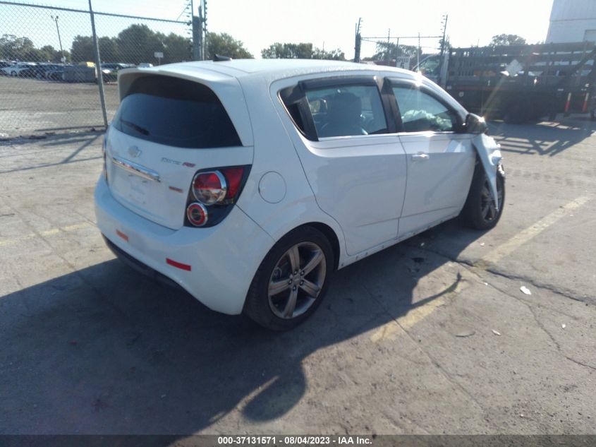 2013 CHEVROLET SONIC RS - 1G1JH6SB7D4172015