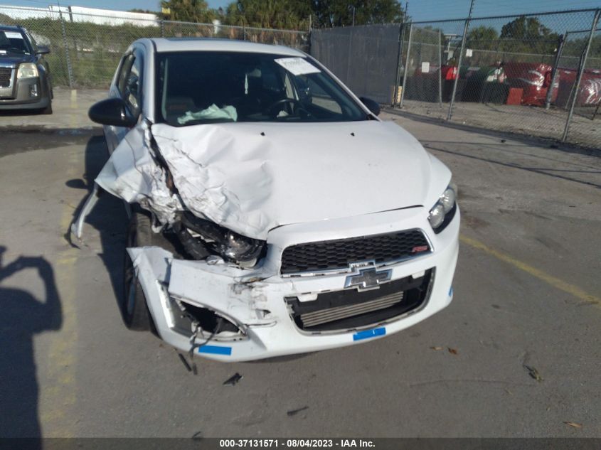 2013 CHEVROLET SONIC RS - 1G1JH6SB7D4172015