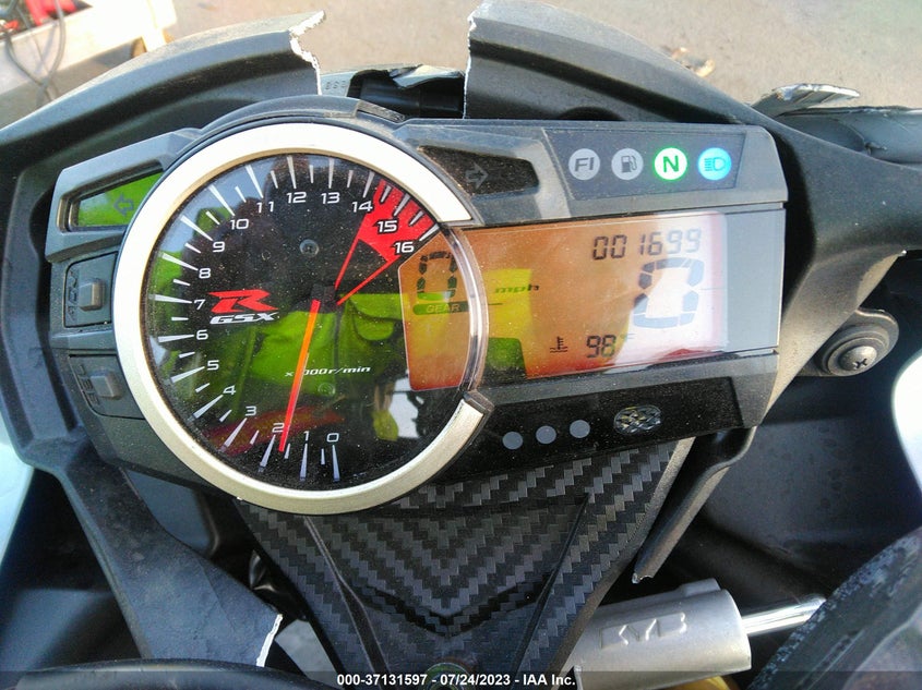 VIN JS1GR7MA8N7101277 2022 SUZUKI GSX-R750