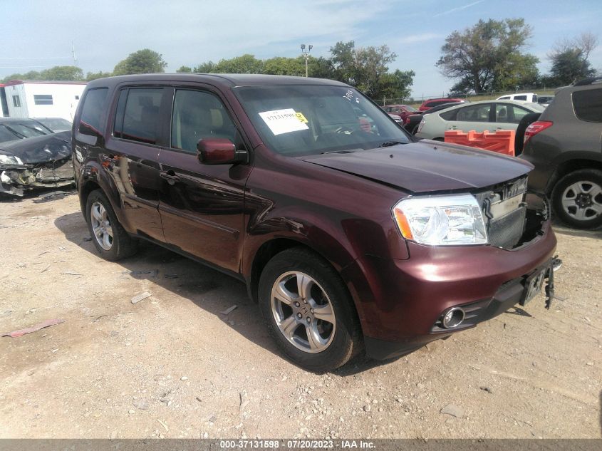 2015 HONDA PILOT EXL - 5FNYF4H54FB059586