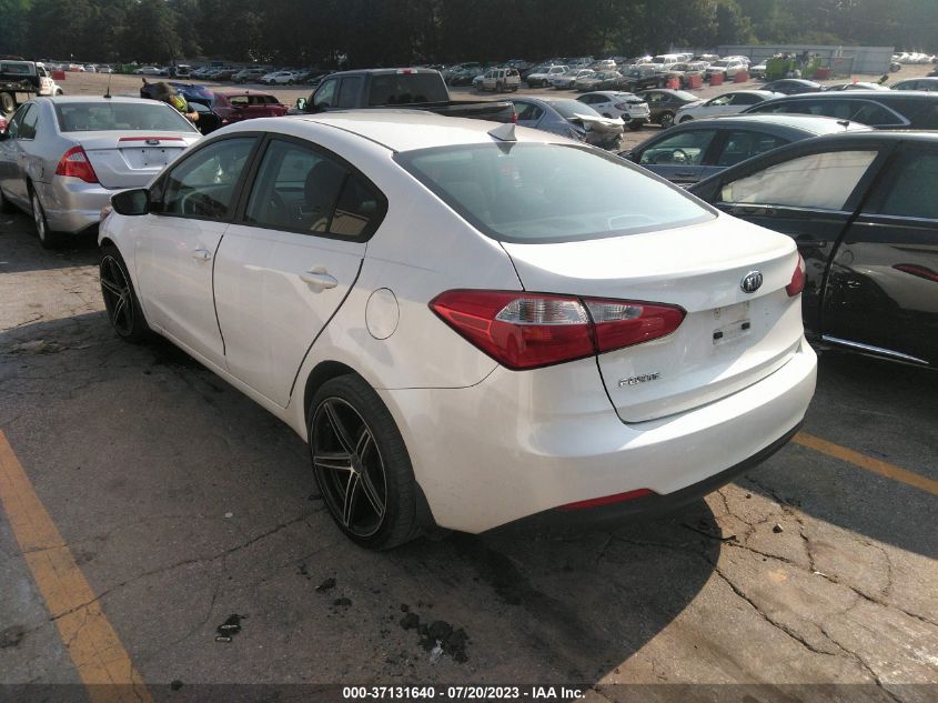 2015 KIA FORTE LX - KNAFX4A60F5310299