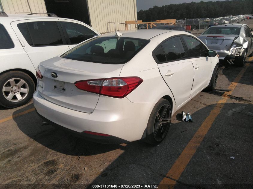 2015 KIA FORTE LX - KNAFX4A60F5310299
