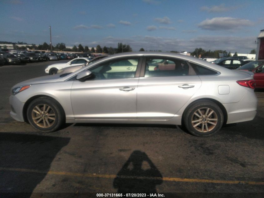 2017 HYUNDAI SONATA 2.4L - 5NPE24AF9HH557594