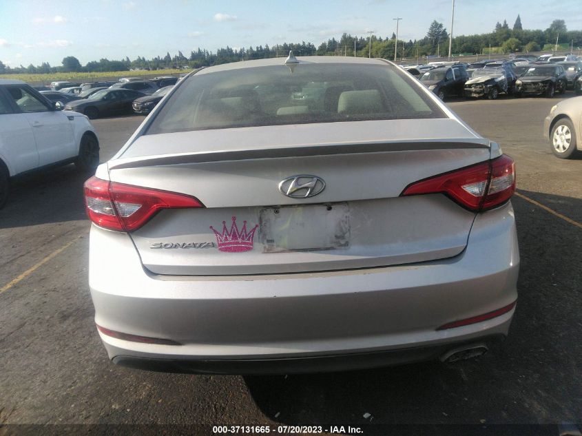 2017 HYUNDAI SONATA 2.4L - 5NPE24AF9HH557594