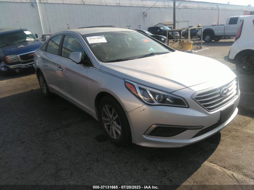 2017 HYUNDAI SONATA 2.4L - 5NPE24AF9HH557594