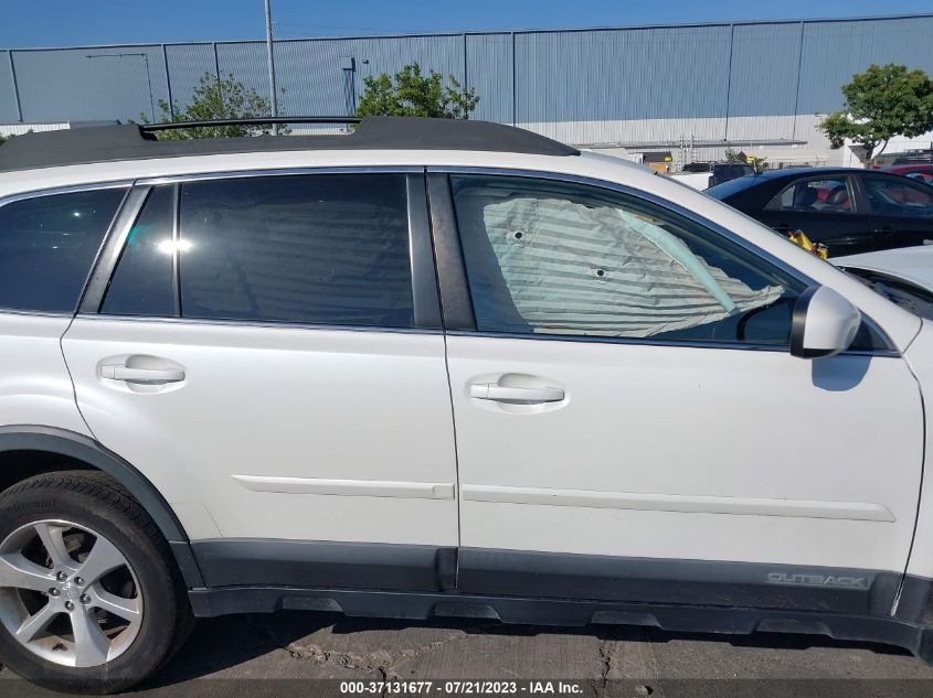2014 SUBARU OUTBACK 2.5I LIMITED - 4S4BRBLCXE3224975