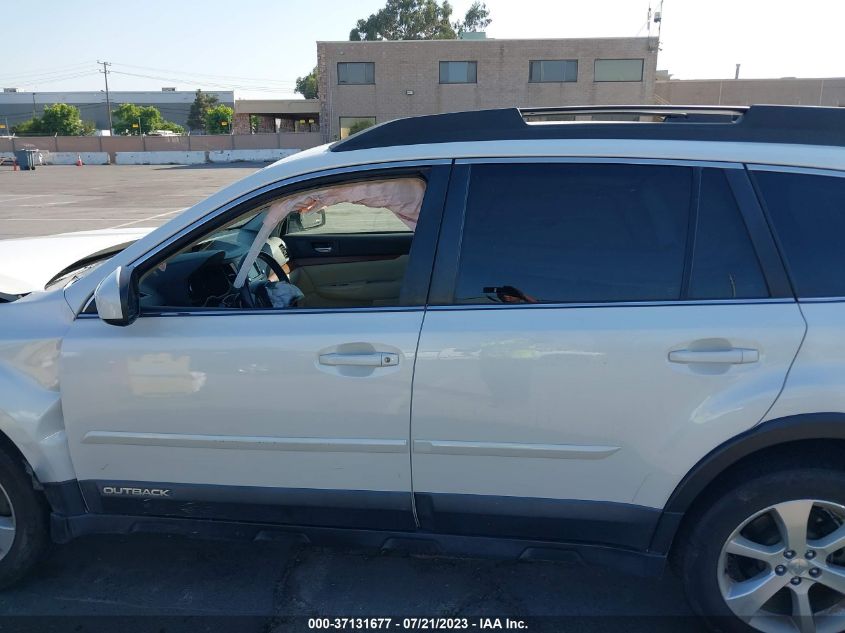 2014 SUBARU OUTBACK 2.5I LIMITED - 4S4BRBLCXE3224975