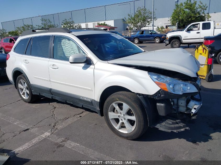 2014 SUBARU OUTBACK 2.5I LIMITED - 4S4BRBLCXE3224975