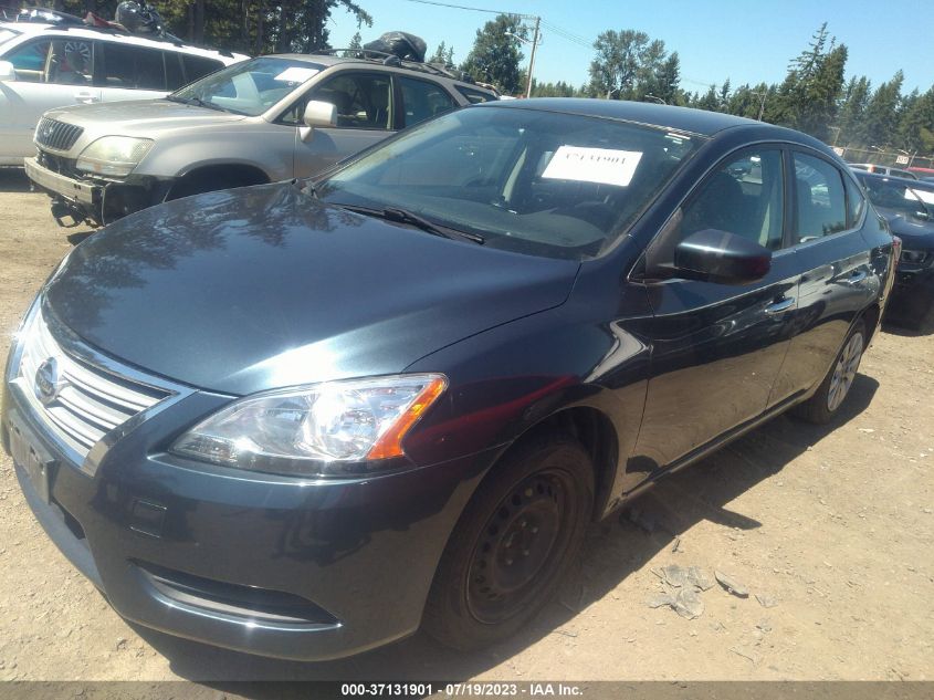2015 NISSAN SENTRA SV - 3N1AB7AP9FY326156
