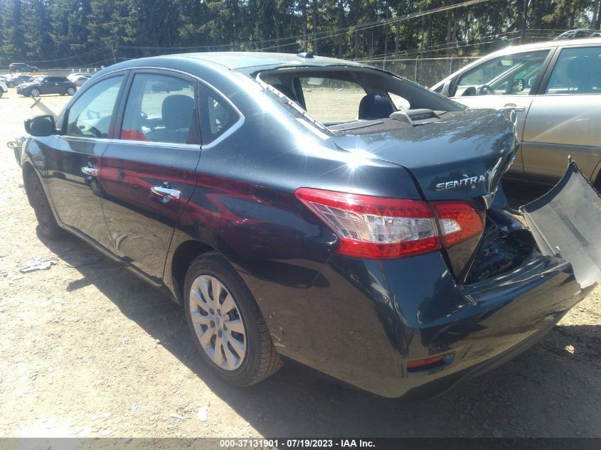 2015 NISSAN SENTRA SV - 3N1AB7AP9FY326156