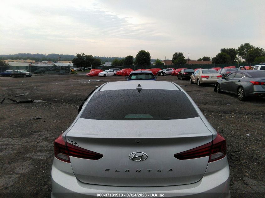 2019 HYUNDAI ELANTRA SEL/VALUE/LIMITED - 5NPD84LF9KH412280