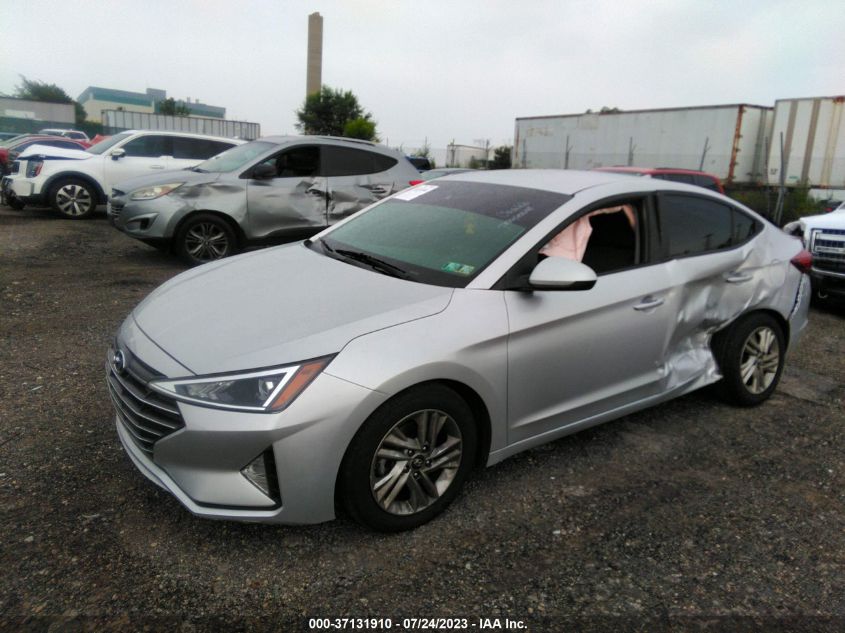 2019 HYUNDAI ELANTRA SEL/VALUE/LIMITED - 5NPD84LF9KH412280