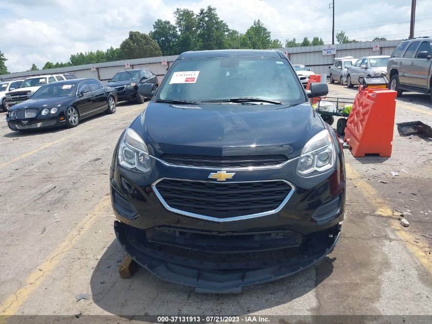 2016 CHEVROLET EQUINOX LS - 2GNALBEK4G1123291