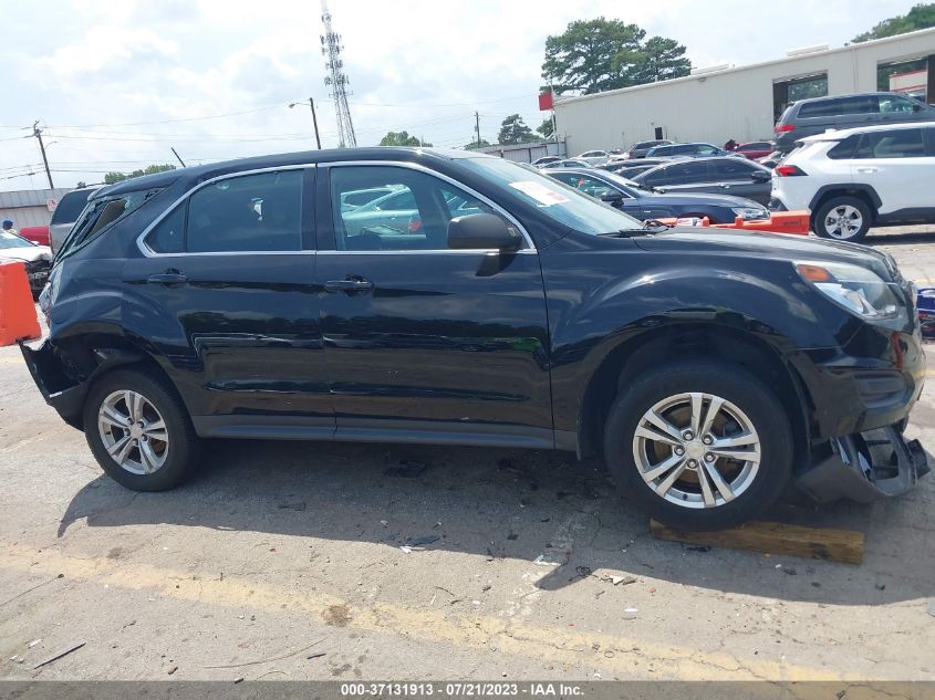 2016 CHEVROLET EQUINOX LS - 2GNALBEK4G1123291