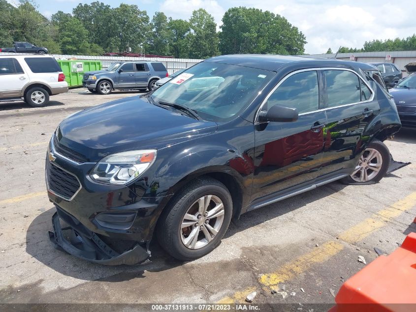 2016 CHEVROLET EQUINOX LS - 2GNALBEK4G1123291