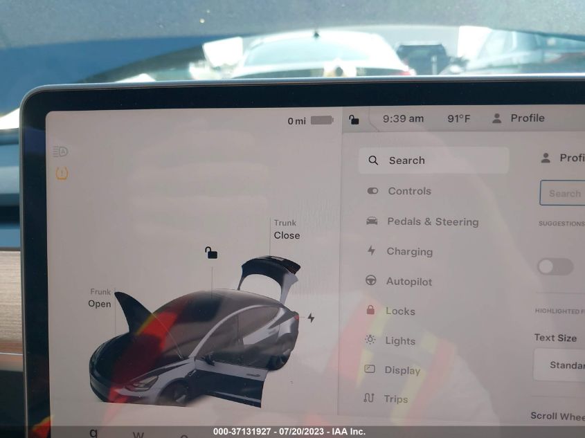 2023 TESLA MODEL 3 - 5YJ3E1EA9PF552498
