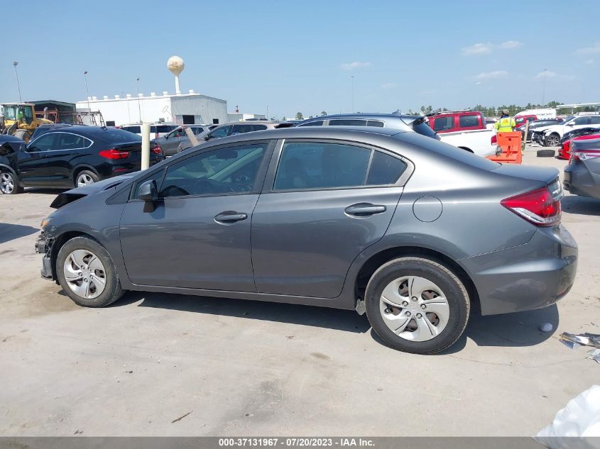 2013 HONDA CIVIC SDN LX - 2HGFB2F58DH541576