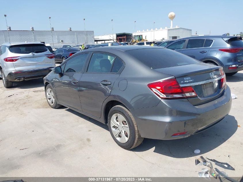 2013 HONDA CIVIC SDN LX - 2HGFB2F58DH541576